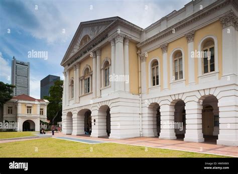 Singapore, The Arts House at the Old Parliament Stock Photo - Alamy