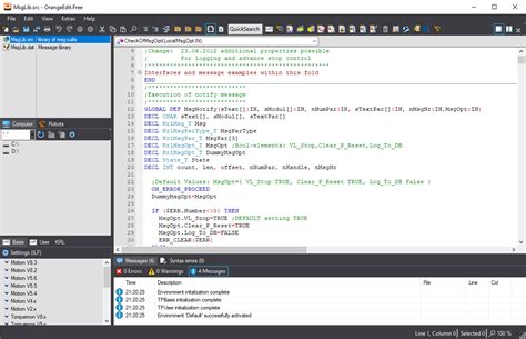 What programming language is used for robotics?