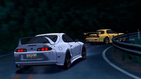 Initial D Toyota Supra VS Mazda RX7 FD | Velozes e furiosos atores ...