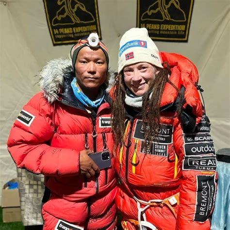 Kristin Harila And Tenjin Sherpa Summit K2 And Claim World Record ...