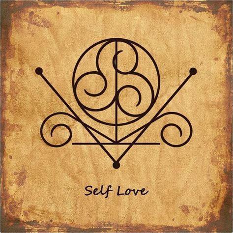 SELF LOVE Sigil#SpiritualTattoos , click for more. | Wiccan symbols, Love symbol tattoos ...