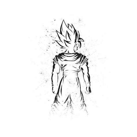 Son Goku sketch, Son Goku, Dragon Ball, Dragon Ball Z HD wallpaper ...