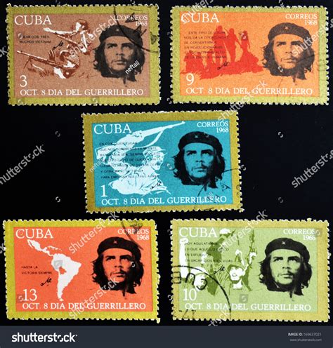 Cuba Circa 1968 Stamps Printed Cuba Stock Photo 169637021 - Shutterstock