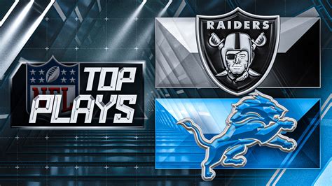 Las Vegas Raiders vs. Detroit Lions - Final Score - October 30, 2023 ...