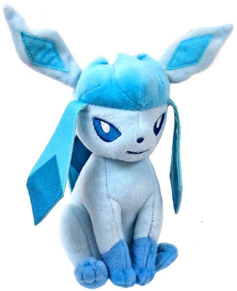 Pokemon XY Evolutions Glaceon 8 Plush Tomy - ToyWiz