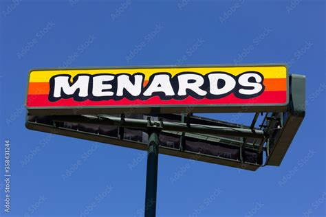 Menards Retail Store Sign and Trademark Logo Stock Photo | Adobe Stock