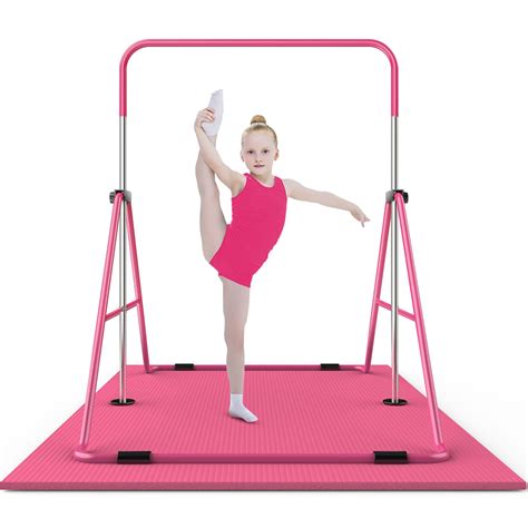 Safly Fun Gymnastics Bars Expandable Children's Training Monkey Folding Bars Climbing Tower ...