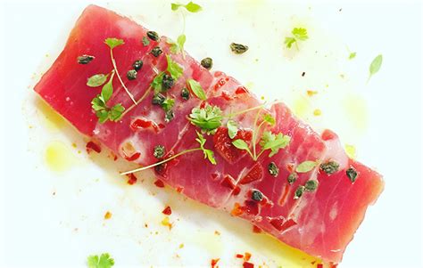 Tuna Crudo Recipe | James Beard Foundation