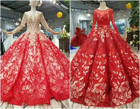 9 Best Red and White Wedding Dresses in 2024 - Royal Wedding