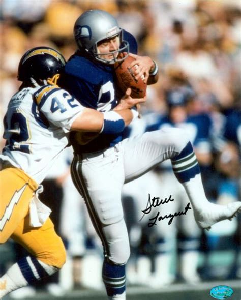 Steve Largent autographed photo