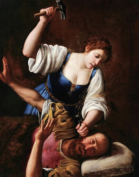 Jael and Sisera Painting by Giuseppe Vermiglio - Pixels