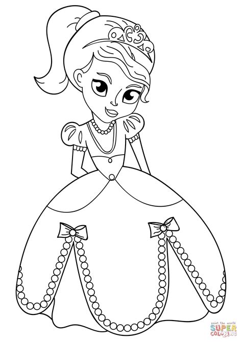 Free Printable Princess Coloring Pages For Kids - vrogue.co