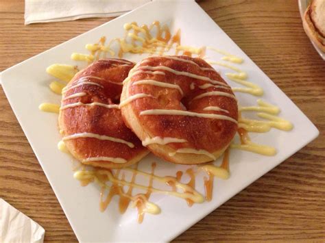 CRONUT'S Filled with vanilla pastry cream and caramel Cronut, Pastry ...