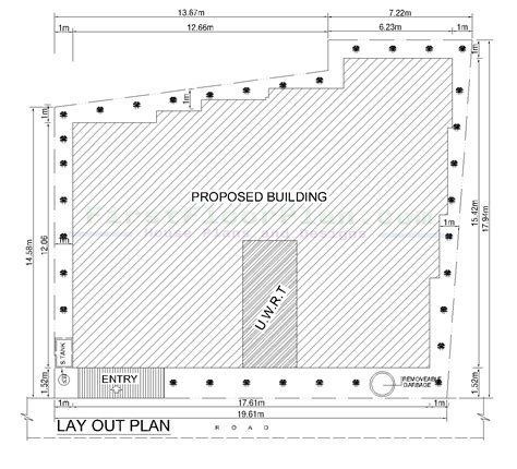 High Rise Building Designs and plans AutoCAD dwg File - First Floor Plan - House Plans and Designs