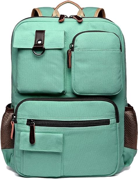 The Best Backpack With Laptop Compartment Mint Green - Life Sunny