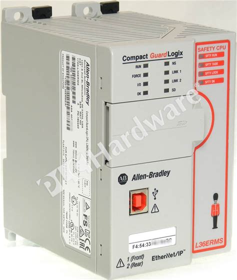 PLC Hardware: Allen-Bradley 1769-L33ERMS GuardLogix 5370 Ethernet ...