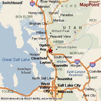 Where is Washington Terrace, Utah? see area map & more