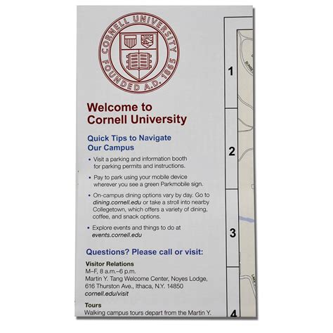 Cornell Campus Map Campus Map Folded Maps Map | Images and Photos finder