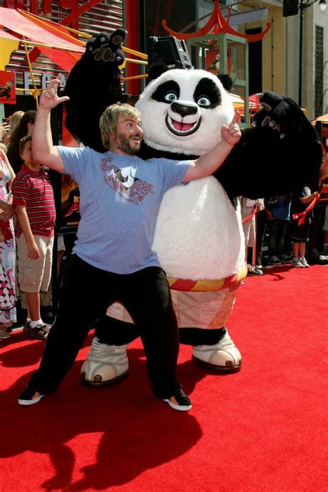 Jack Black Kung Fu Panda PO Kung Fu Panda LA Premiere Graumans Chinese ...