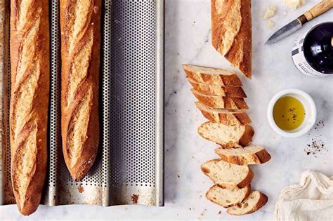 Baguette Pan Baguettes | Recipe | Baguette recipe, Recipes, Food processor recipes