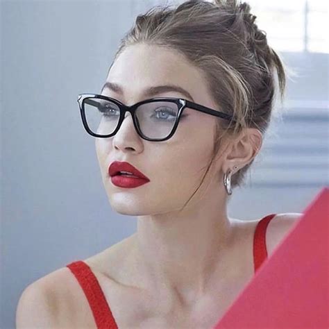 high quality 2018 Fashion Women Glasses Frame Women Eyeglasses Frame Vintage Square Clear Lens ...
