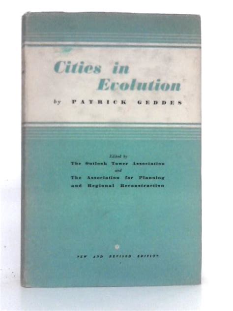 Cities in Evolution Patrick Geddes Maps, Places and Travel | Barnebys