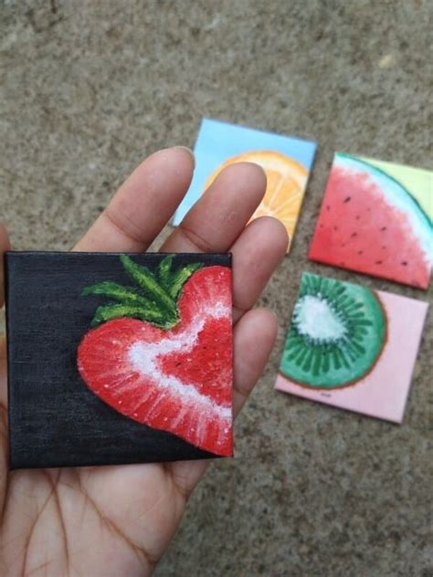 40 Easy Mini Canvas Painting Ideas For Beginners