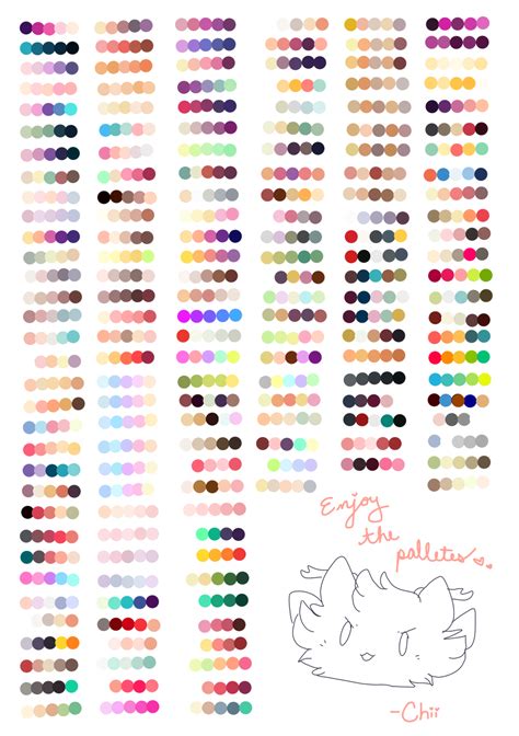 have some palettes by pyqmy on DeviantArt in 2020 | Color palette challenge, Palette art, Color ...