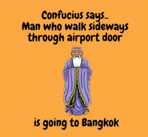 Funny 'Confucius Says' Jokes