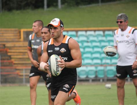 Footy Players: Wests Tigers at pre-season training