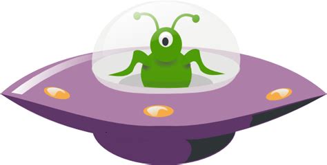 Ufo Cartoon clip art (115456) Free SVG Download / 4 Vector