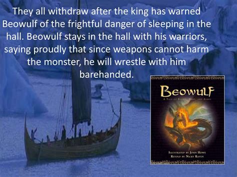 The poem Beowulf - online presentation