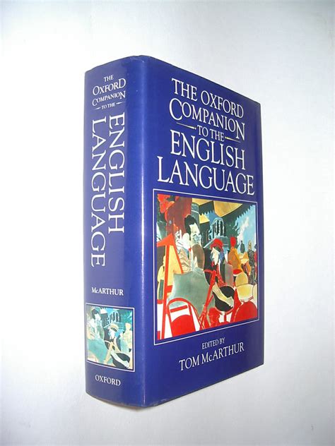 The Oxford Companion To The English Language Oxford 1992 - HC Books