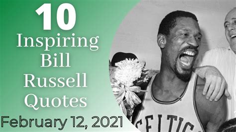 10 Inspiring Bill Russell Quotes - Quotes of a Former NBA Champion ...