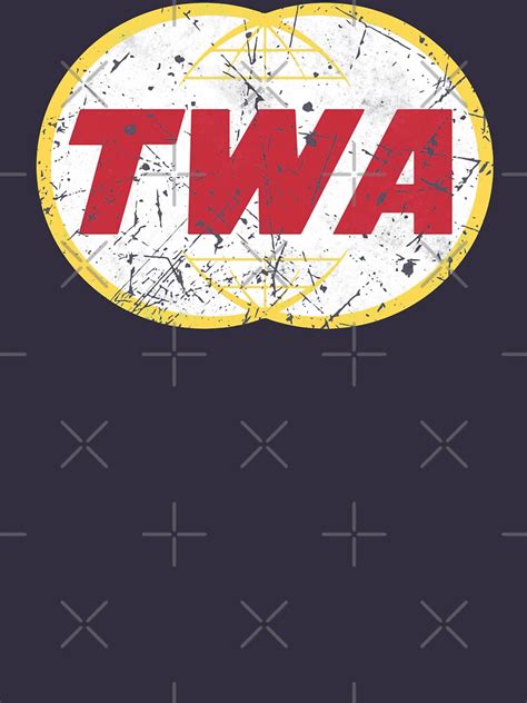 "TWA Aviation Airline Vintage Logo " T-shirt by quark | Redbubble