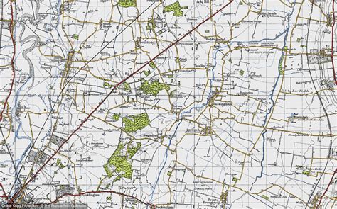 Historic Ordnance Survey Map of Norton Disney, 1947