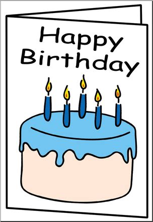 Birthday Cards Clipart