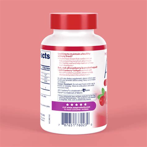 Cranberry Softgels | AZO