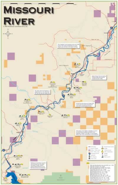 Map Of Missouri River