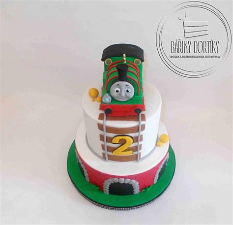 Percy the train - Cake by cakeBAR - CakesDecor