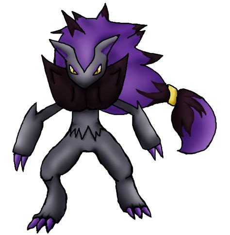 Shiny Zoroark by Snorlaxin on DeviantArt