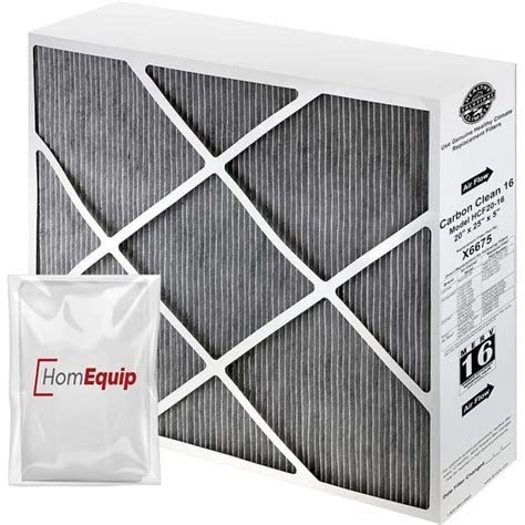 Lennox X6675 HVAC, 20x25x5 Furnace Filters, Carbon Clean, Merv 16 ...