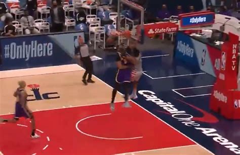 Video: Rui Hachimura posterizes Anthony Davis with big dunk