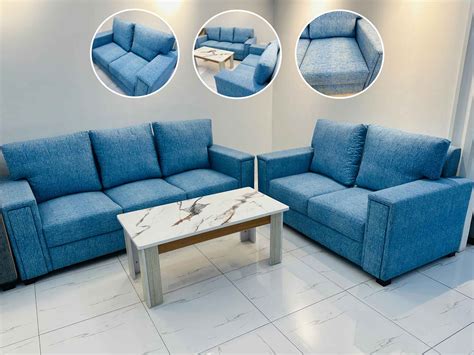 Blue Sectional Sofa