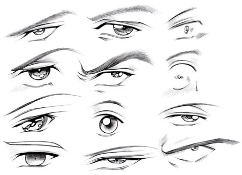 How to Draw Male Eyes (Part 2) – Manga University Campus Store | How to ...