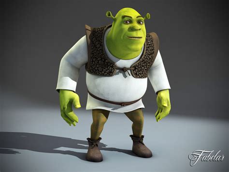 Shrek 3D Models download - Free3D