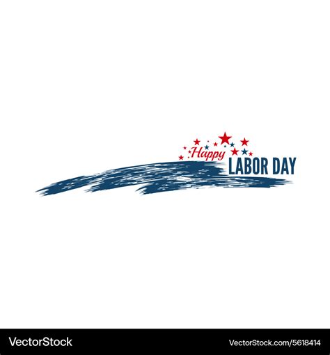 Labor day banner Royalty Free Vector Image - VectorStock