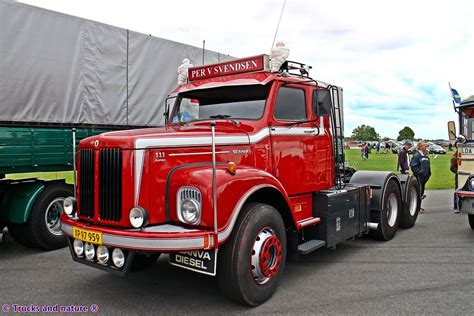 Scania 111 Per V Svendsen | A beauty , this red Scania 111 f… | Flickr