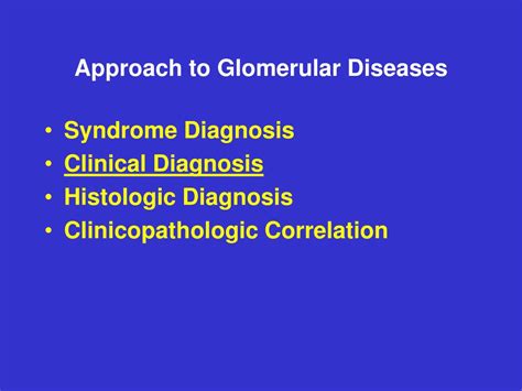 PPT - GLOMERULAR DISEASES PowerPoint Presentation, free download - ID ...