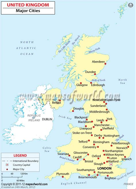 Map of UK Cities | Map of Britain Cities | England map, Texas map with ...